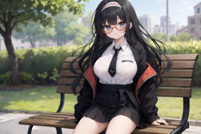 眼鏡の女の子