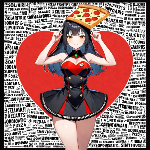 ピザヘッドのクールガール