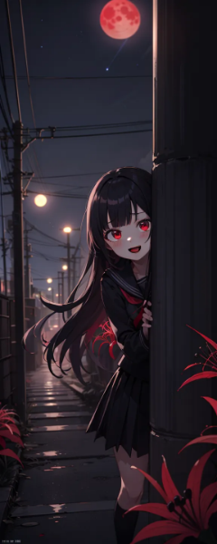 夜空の下の平日ちゃん「来ちゃった…///」その③