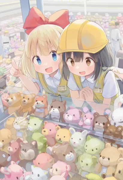 ぬいぐるみ工場のライン見学