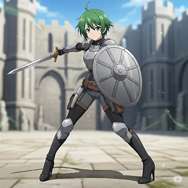 私が、ハイヒール戦士マリアよ。かかってきなさい！