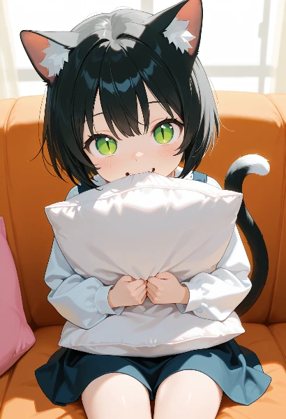黒い猫の娘