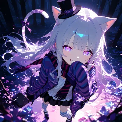 Whispering Cheshire / 囁くチェシャ