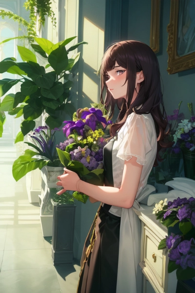 夏すみれと少女