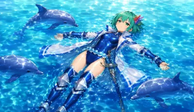 揺蕩うイルカ騎士