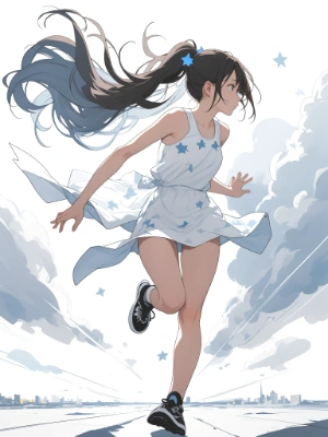 run girl