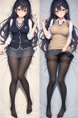 抱き枕風
