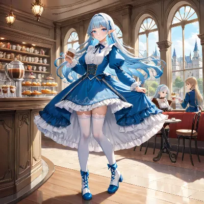 午後のカフェ