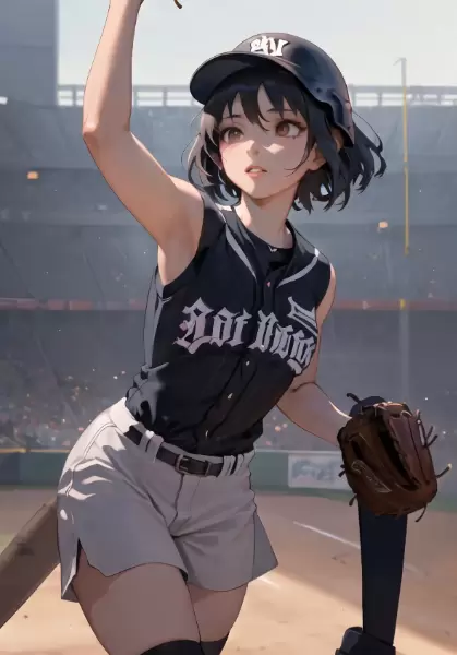 ⚾️野球ガール　④セカンド　若菜佳奈