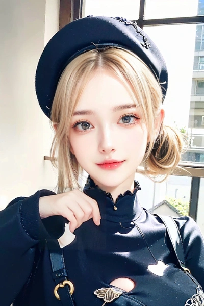 今日のお題 : ベレー帽