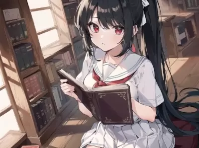 #74 黒髪少女