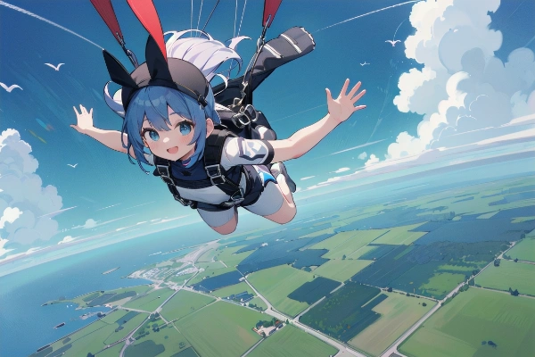 スカイダイビング