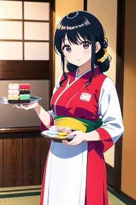 「新作和菓子いかがですか？」