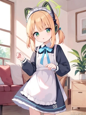 男の娘化才羽ミドリ(メイド)
