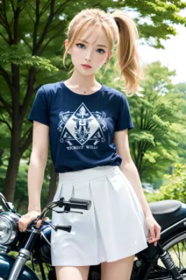 バイク少女