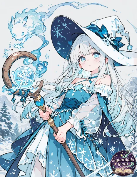 皆様に涼を届けます・・・氷の魔女