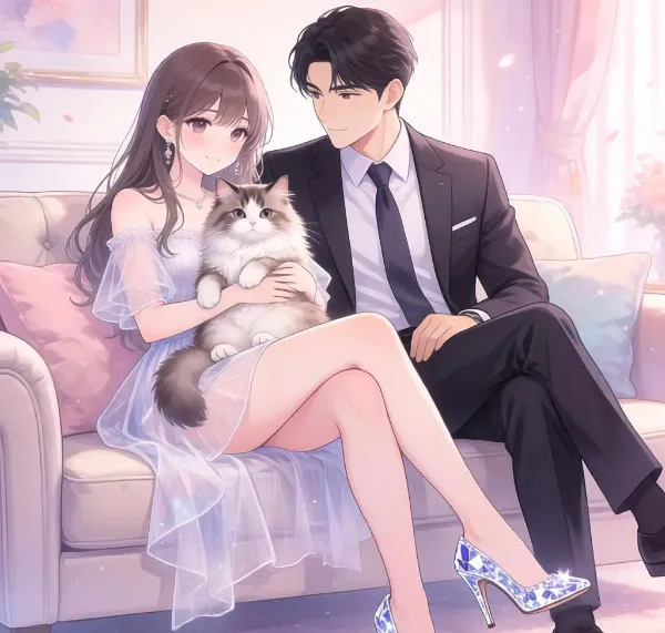 猫と億万長者の囁き恋