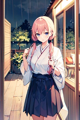 ツインテール和風少女8
