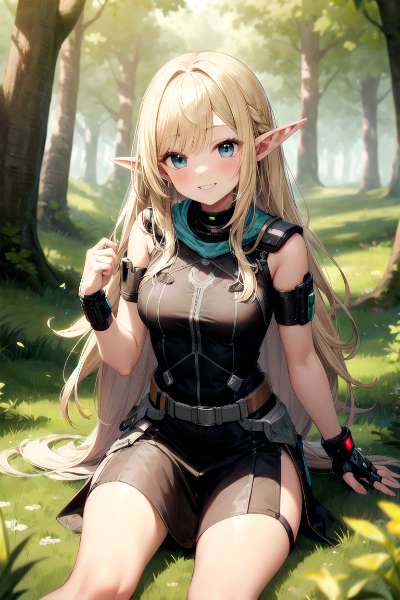 森を抜けたらすぐですよ。