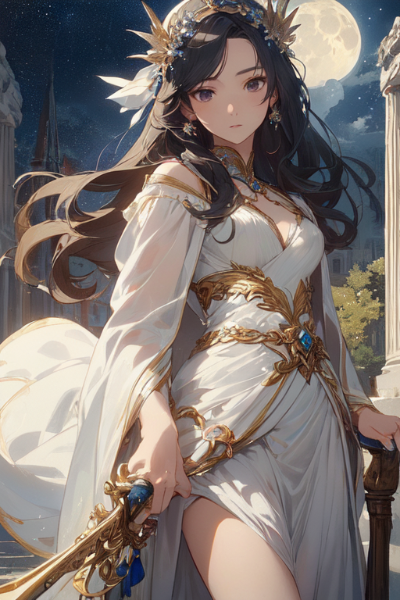 月の女神　アルテミス