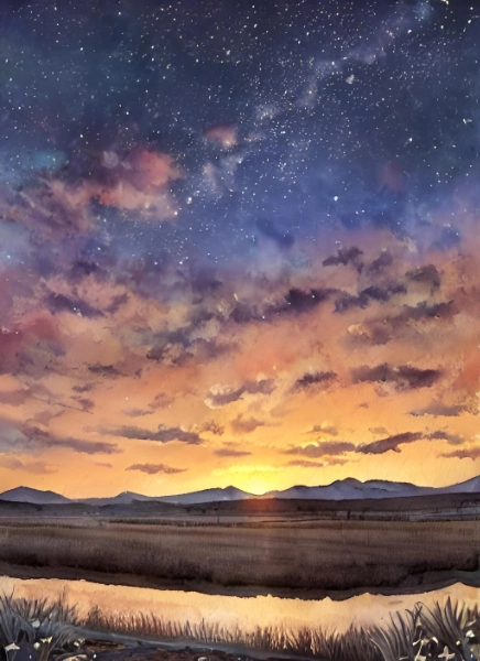 夜と昼のあわひに