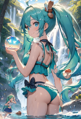 ナッツ好きな巨大少女