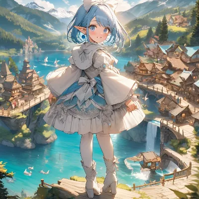 湖の村