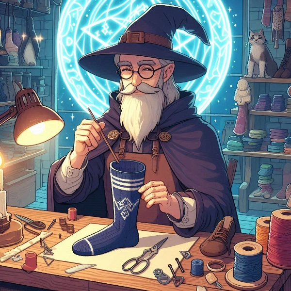 魔法のハイソックス生成！