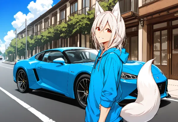 【パーカー】パーカーとスーパーカー