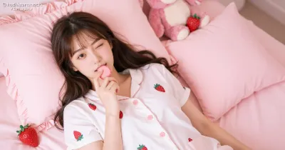 いちごとお菓子に囲まれて。パステルピンクの可愛らしさが詰まった、癒やしのひととき