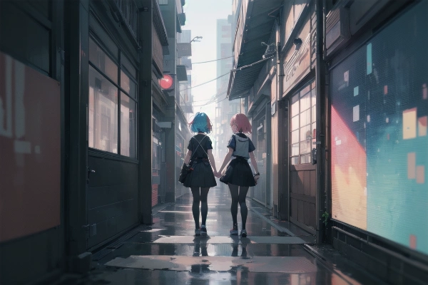 友達との帰り道