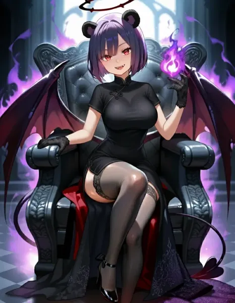 🐼「闇パンダ」の巻き🏰