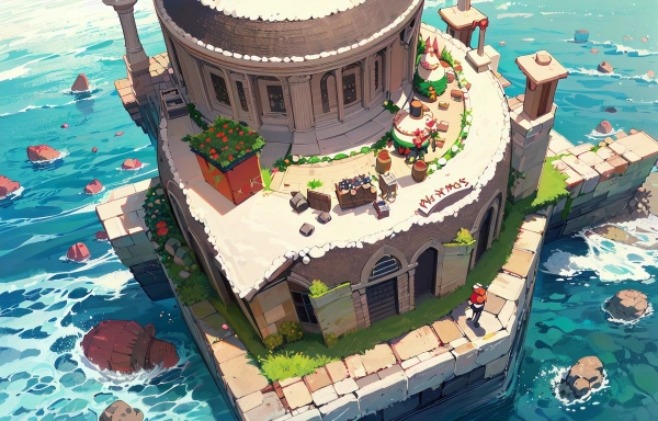 クリスマスケーキアイランド