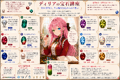 自由研究　宝石の種類