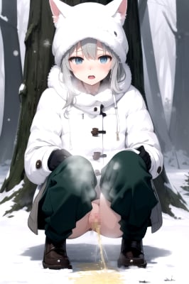 霧(湯気)発生中