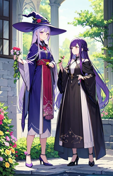 これは花をドライフラワーにする魔法よ