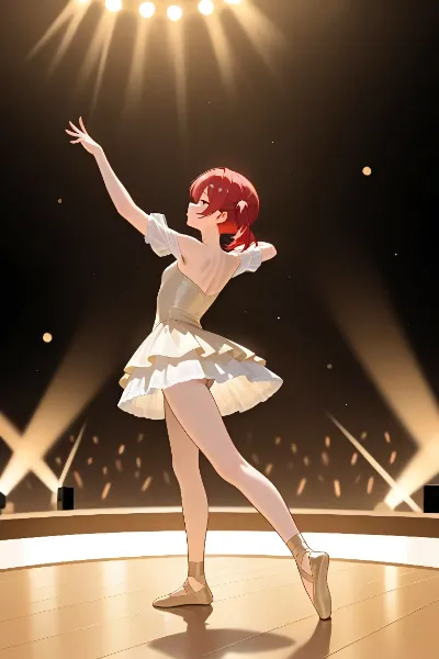 私は、小さい時からバレエを習っている♫　美花