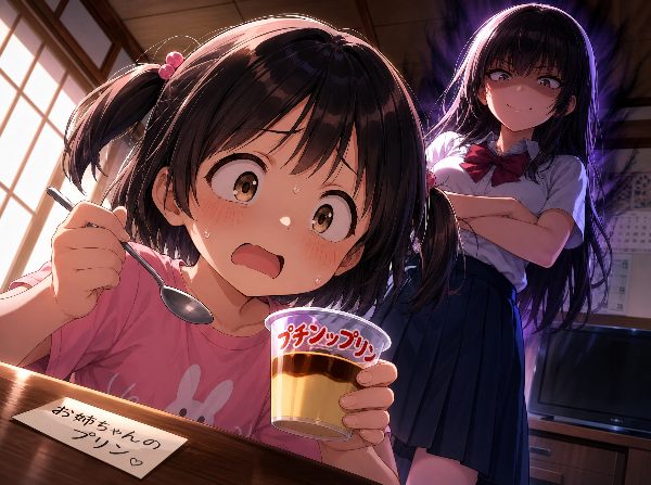 プリンの恨み