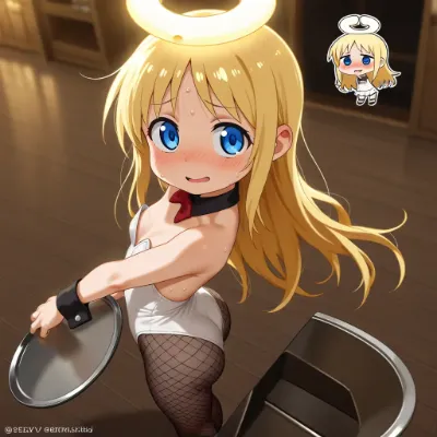 天使の恥じらいトレイ