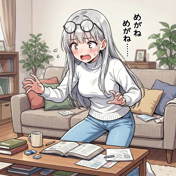 めがねめがね……