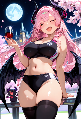 夜桜デビルさん！