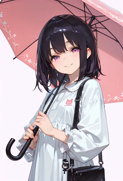 雨降る街の優しい微笑み