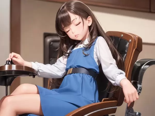 執務中に寝落ちする王女さま