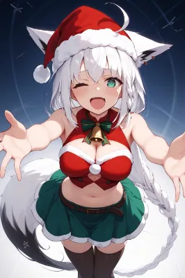 サンタ服ブブちゃん
