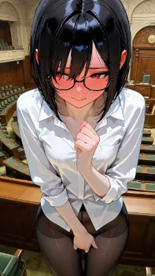 パンストは直履きとする法案は賛成多数で可決されました