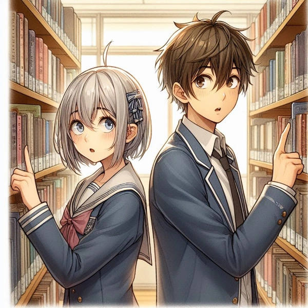 図書室での謎の攻防