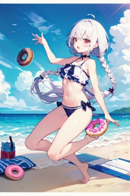 ドーナツ　海