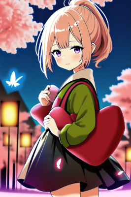 習い事帰りのお嬢ちゃま