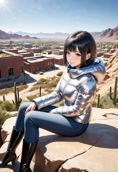 シルバーダウンと荒野の町