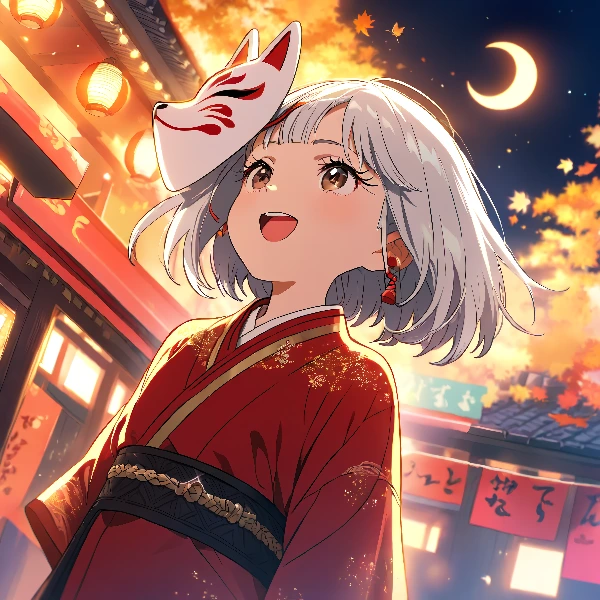 村の鎮守のお祭り日